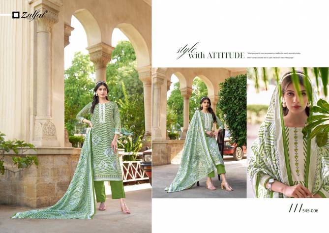 Farhana Vol 5 By Zulfat Heavy Printed Pure Cotton Dress Material Wholesale Clothing Suppliers In India
